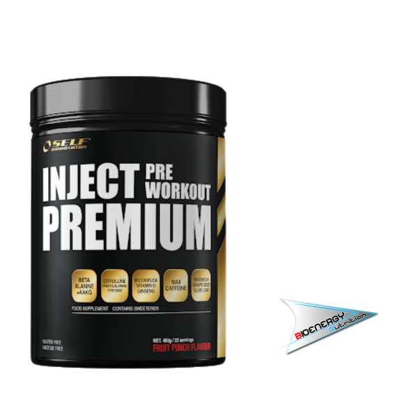 SELF - INJECT PRE WORKOUT - gusto Fruit Punch (Conf. 400 gr) - 